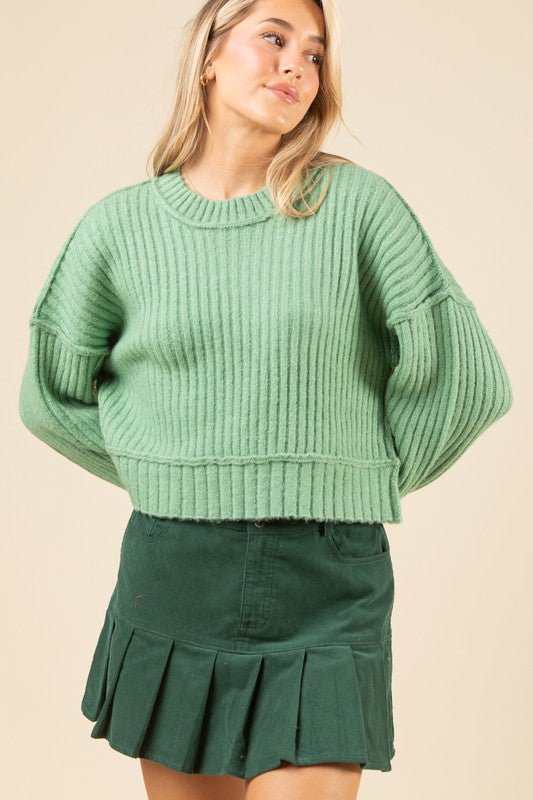 SP Oversized Ribbed Sweater