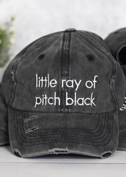 Little Ray Of Pitch Black Hat